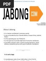 Jabong Marketing Strategy