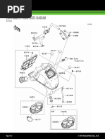 2010 Ninja® 650R Parts Diagram: Air Cleaner