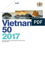 Vietnam Top 50 Brands - 2017