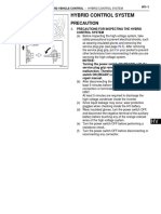 HV - P112 Hybrid Vehicle Control