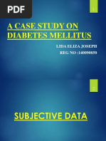 A Case Study On Diabetes Mellitus