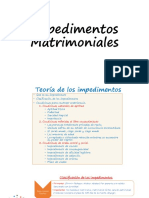 Impedimentos Matrimoniales