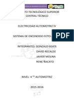 Sistema de Encendido Foto-Óptico Monografia