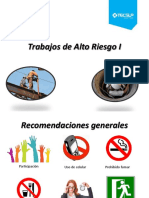 Trabajo de Alto Riesgo en Altura