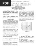 Acondicionamiento de Señales (Informe)