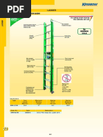 Ladder: Green Fibreglass Extension Ladder