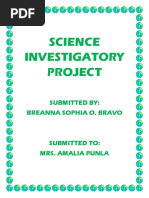 SCIENCE INVESTIGATORY PROJECTfinal