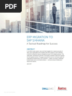 Erp Migration To Sap S/4Hana: A Tactical Roadmap For Success