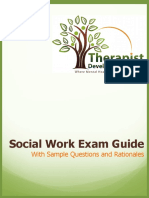 Social Work Exam Guide: With Sample Questions and Rationales