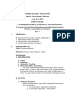 1 Solute and Solvent Lesson Plan