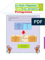 Ejercicios de Pictogramas para Tercero de Primaria