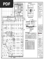 Isolated Footing Schedule: Size of Pedestal