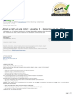 Atomic Structure Unit: Lesson 1 - Science of An Atom: Resource ID#: 167888 Primary Type: Lesson Plan