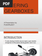 Steering Wheel Gearboxes