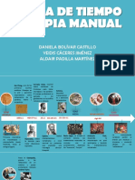 Línea de Tiempo Terapia Manual