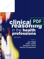 Clinical Reasoning in The Health Professions 2008