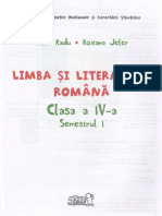 Romana - Clasa A 4-A - Sem.1 CD - Alina Radu, Roxana Jeler