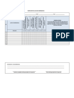 Inspección de Luces de Emergencia