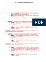 Narrative Speech Transcript Skeleton