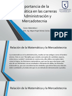 Administracion y Mercadotecnia