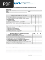 Guia de Observacion Docente para Nivel Inicial