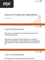 Internet of Things With ObjectBlocks (Block Reference)