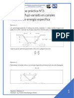 CP2. Energía Específica