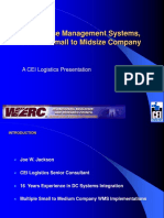 WERC Warehouse Management Systems Pres1 - BH