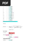 Design of Beam by Excel