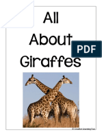 All About Giraffes