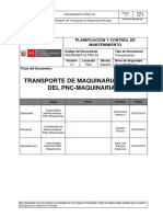 01 - RMNT-PRO-04 V00 Transporte de Maq Pesada Del PMC Maquinarias