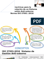 ISO 37001 Sistema de Gestión Anti-Soborno 1