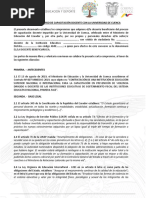 Carta de Compromiso