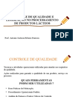 Aula - 01 - Controle de Qualidade e Legislação - Leite