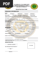 Registration Form