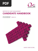 Candidate Handbook 2019