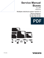 Service Manual Buses: 0xowlsoh (Hohfwulfdov/Vwhp9Huvlrq Wiring Diagram B13R With D13C B13R With D13F