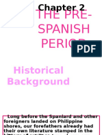 The Pre-Spanish Period