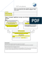 MYP Unit Planner Template 2013