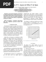 Laboratorio N°1: Ajuste de Offset Y de Span: Resumen