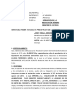 Apelacion de Auto-Alimentos Sanchez