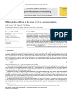 Pereira 2011 SPH Grain Level Porous Media