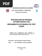 Integracion de Pruebas Automatizadas Con Herramientas de Manejo D