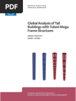 Global Analysis of Tall Buildings With Tubed Mega Frame Structures