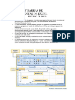 Barras de Herramientas de Excel