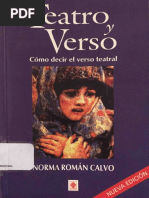 Teatro y Verso, Como Decir El Verso Teatral - Norma Roman Calvo - PDF Versión 1 PDF