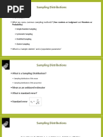 Sampling Distribution