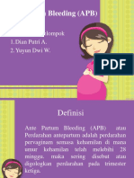 Ante Partum Bleeding (APB)