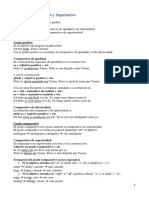 Adjetivo Comparativo y Superlativo en Alemán