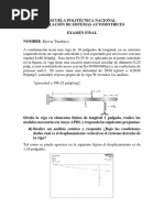 Examen Final (Klever Tumbaco)